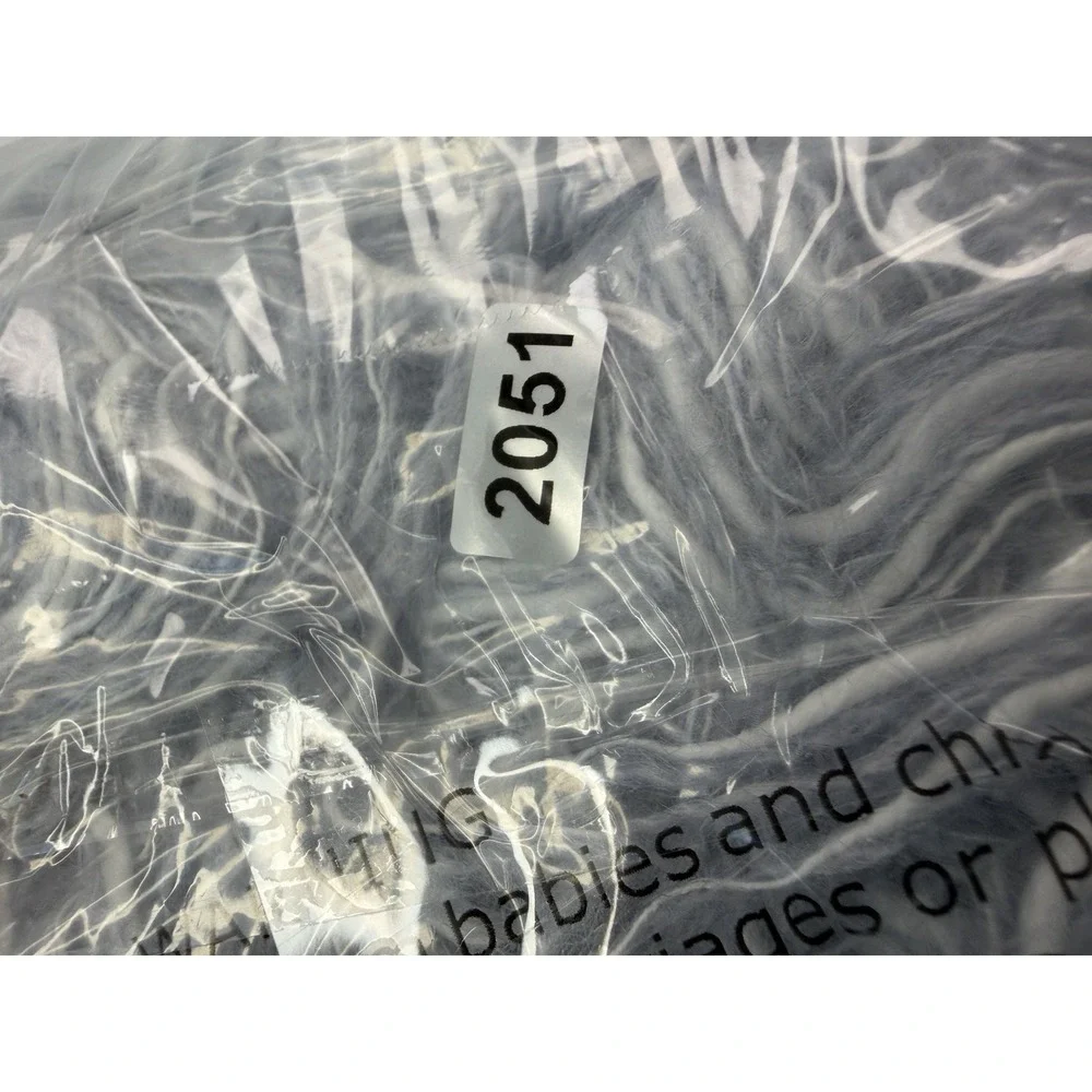 Brunswick Yarns MONTEREY Mohair Blend Yarn Silver Grey Lot Of 9 - 2 Dye‎ Lots